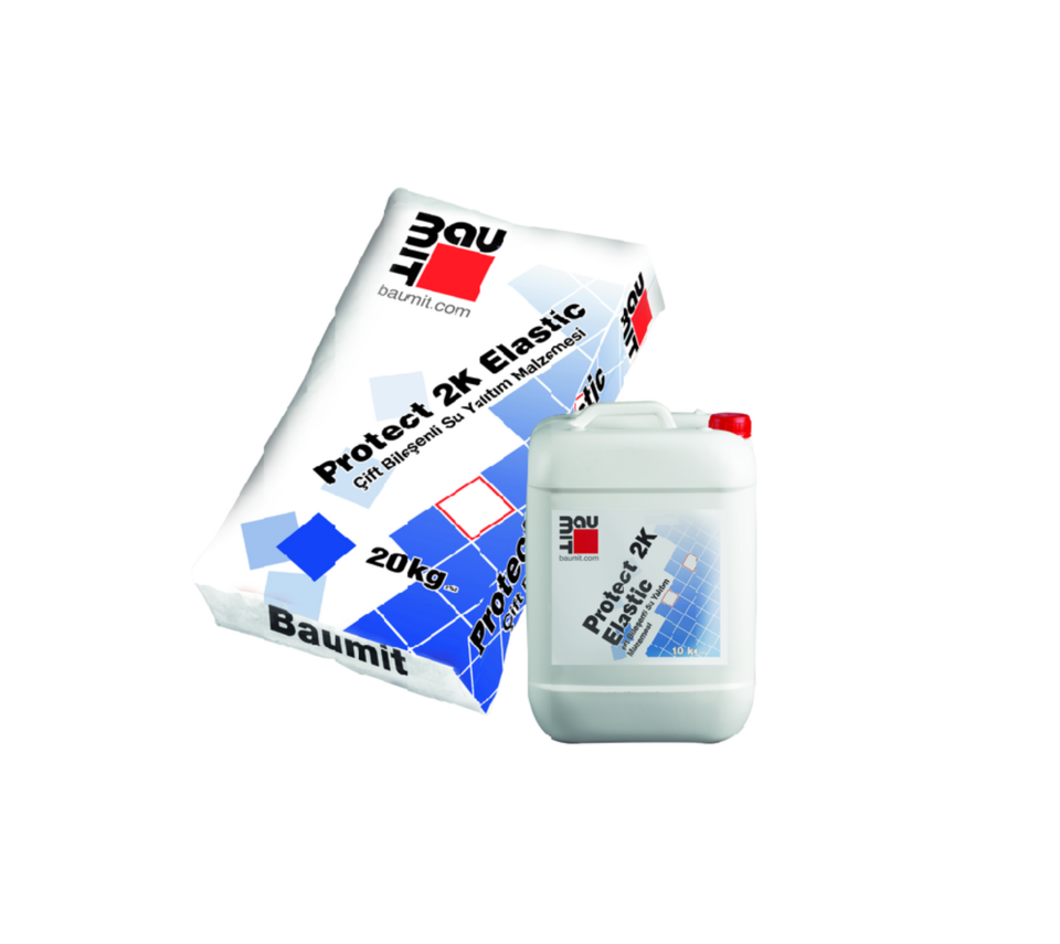 PROTECT 2K ELASTİC ÇİFT BİLEŞENLİ SU YALITIM MALZEMESİ 20KG